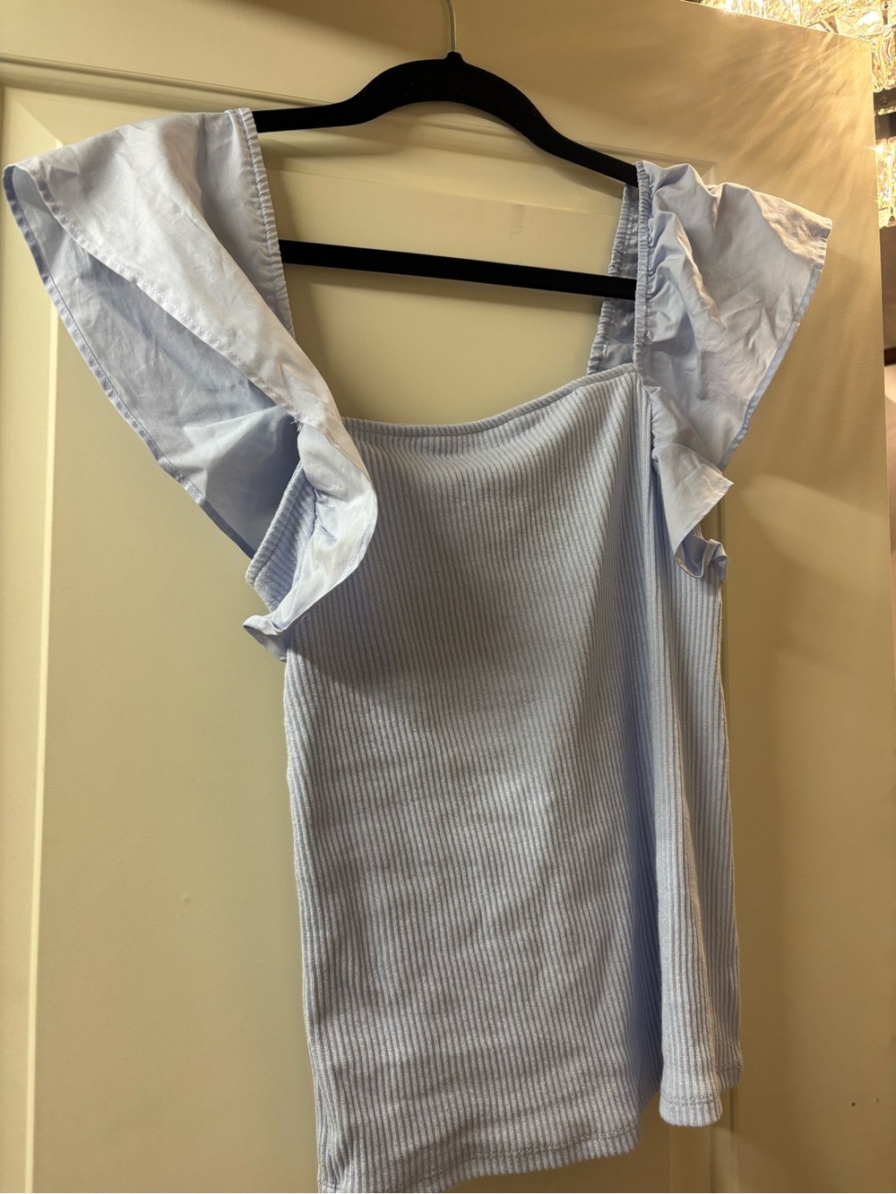 A New Day Ruffle tank shirt